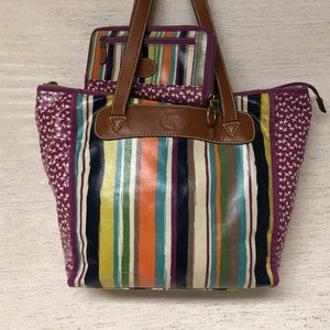 Fossil Shoulder Bag with matching Fossil Wallet